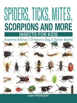 cover image of Spiders, Ticks, Mites, Scorpions and More--Insects for Kids--Arachnid Edition--Children's Bug & Spider Books